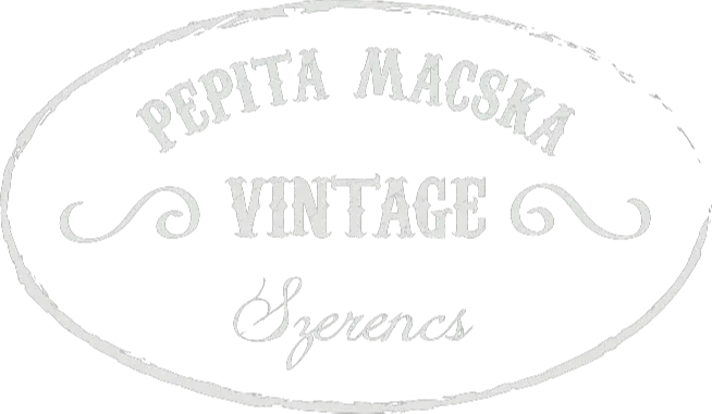 Pepita Macska Vintage